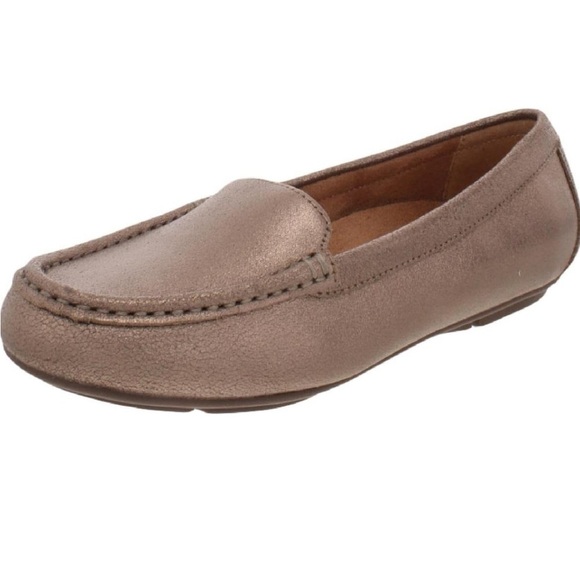 Vionic Women's Debbie Moccasin Flats Concealed Orthotic Arch Support Loafers - Picture 3 of 15